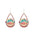 Wholesale Easter cute bunny painted earrings