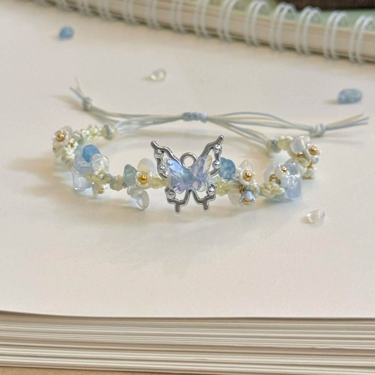 Wholesale Butterfly Braided Bracelet