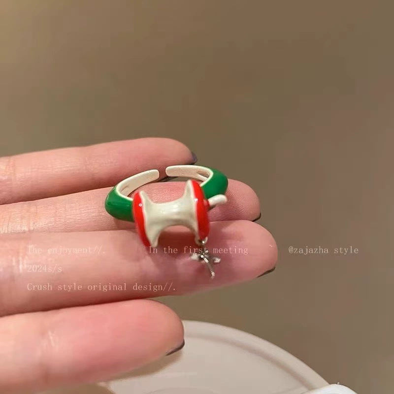 Wholesale Sliced Red and Green Apple Ring