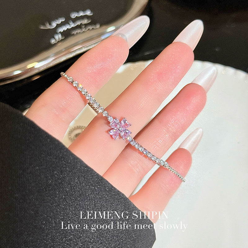 Wholesale  Butterfly Flower Bracelet  Luxury Style  Jewelry