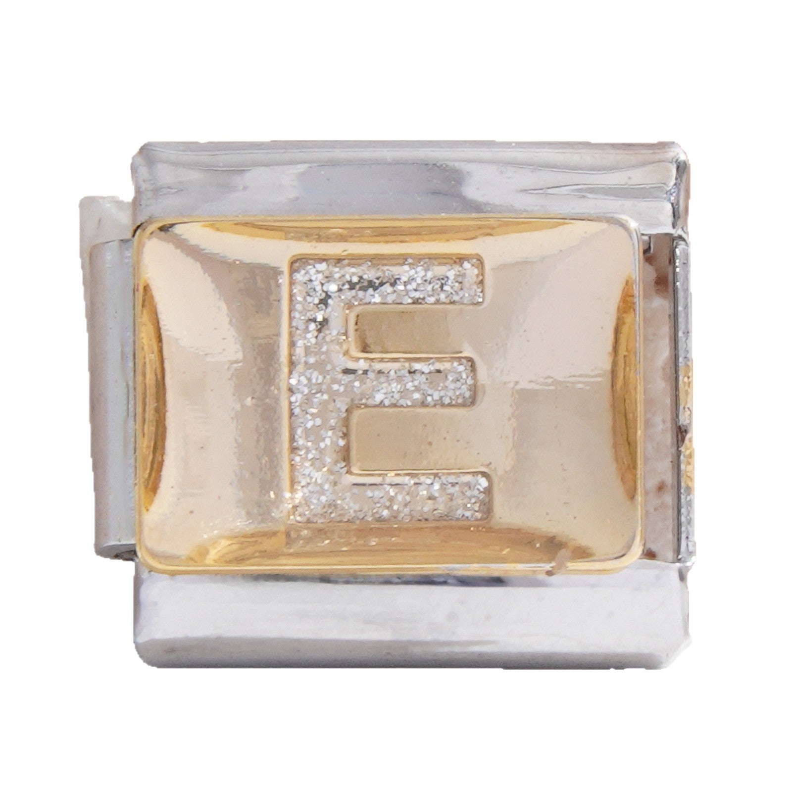 Wholesale Italian Charm Bracelet 9mm DIY rhinestone letter  Creative Stainless Steel Composable Bracelet