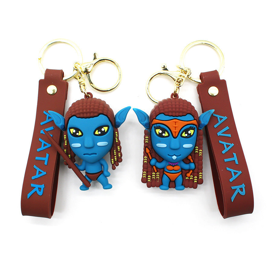 Wholesale Cartoon 3D Glue Doll Keychains ACC-KC-SJ003