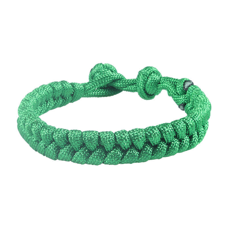 Wholesale solid color umbrella rope bracelet