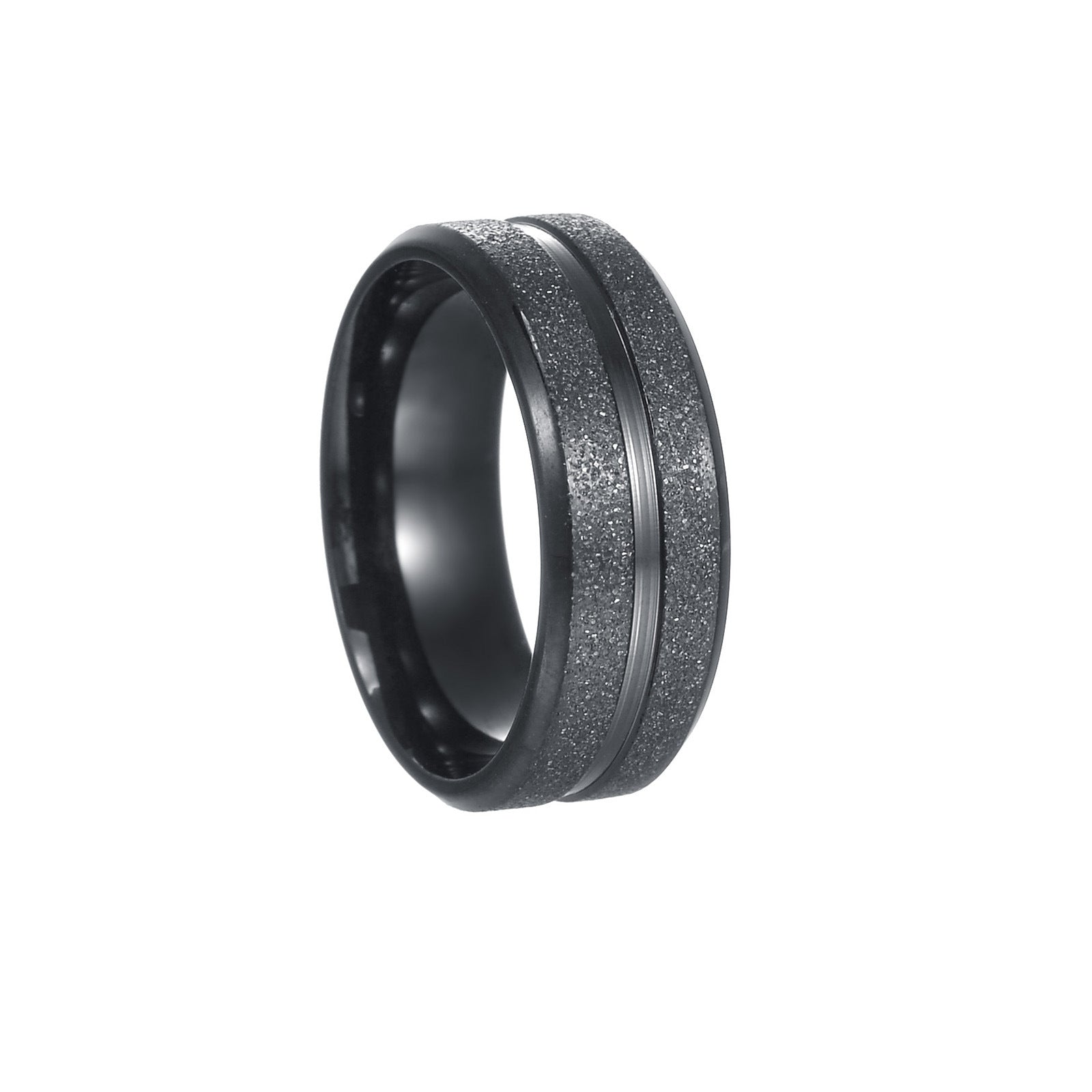 Wholesale  8mm stainless steel ring