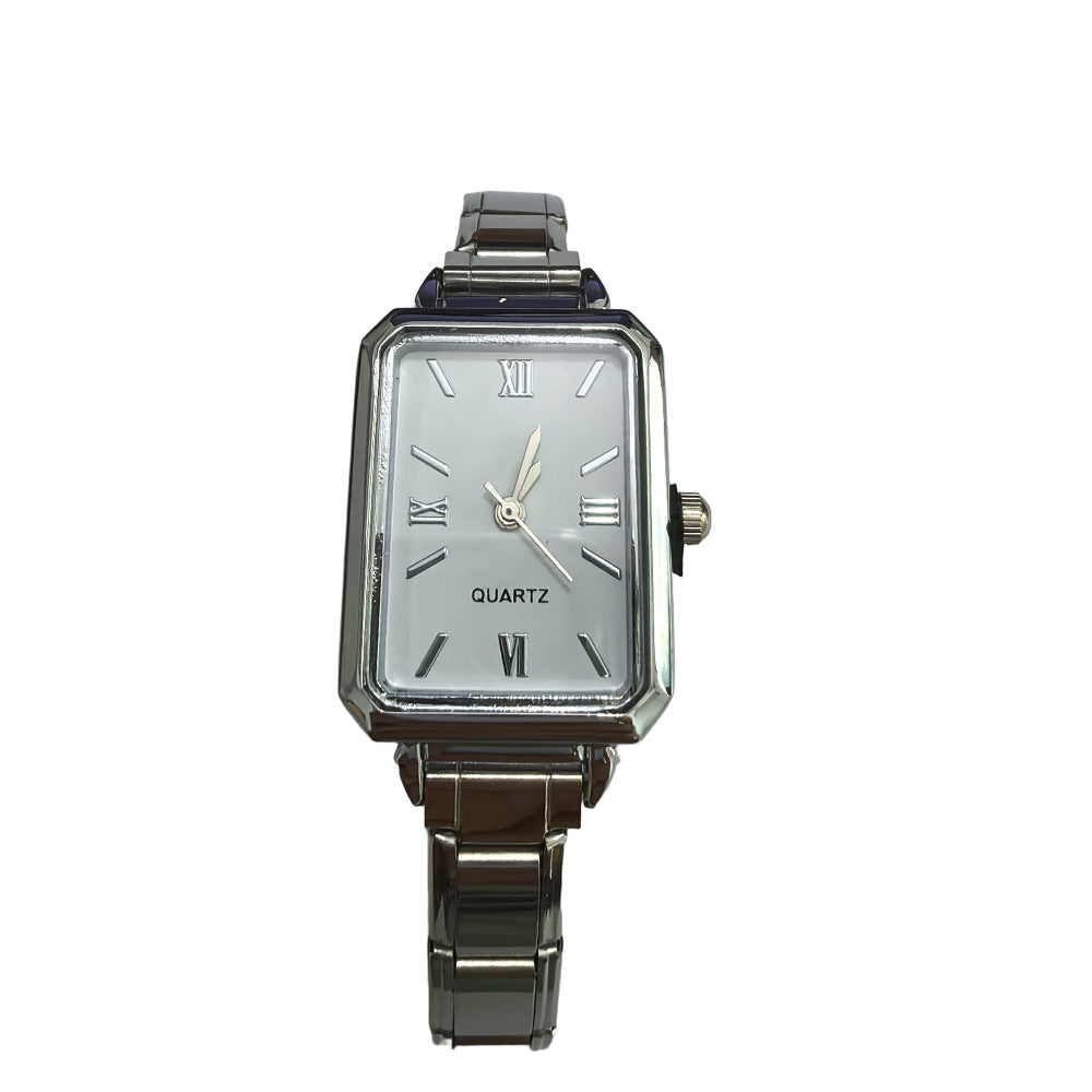 Wholesale Stylish Steel Strap Quartz Watch,  Minimalist Dial,  DIY Bracelet Fashion Accessory