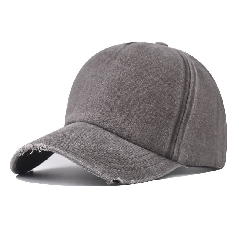 Wholesale  Washed Old Color Matching Baseball Cap