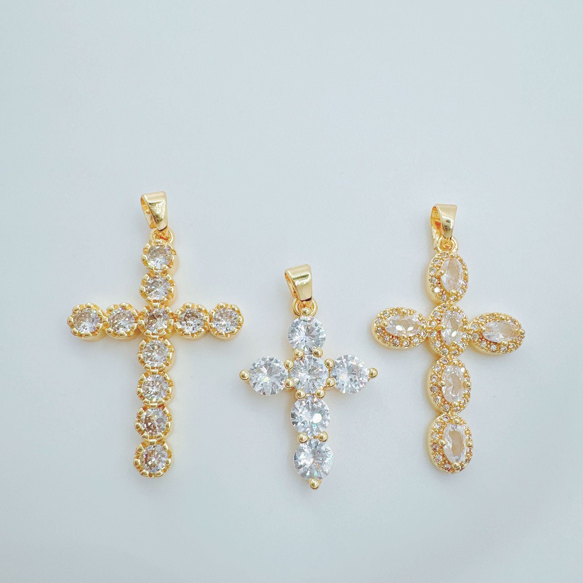 Wholesale European American Style Cross Pendant Necklace