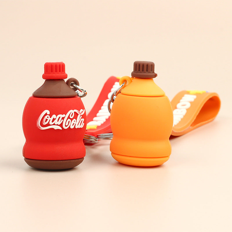 Wholesale Cartoon Cute PVC Soft Glue Keychains ACCVIP-KC-HongAo001