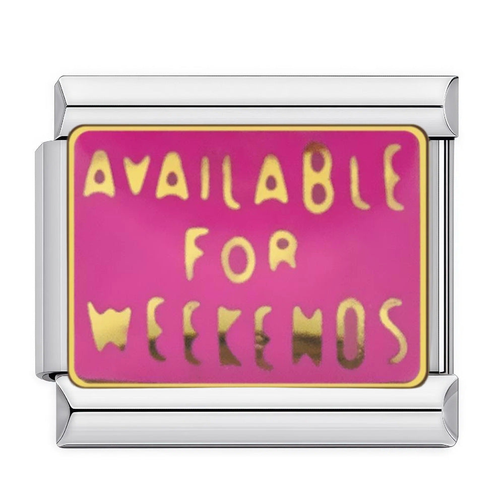 Wholesale Cartoon Series DIY Italian Charm Bracelet Titanium Steel Modular Design For Women Fashion Accessory Gift