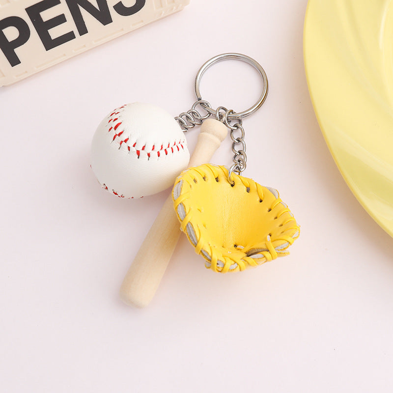 Wholesale  Creative Baseball Keychain