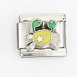 Wholesale 5pcs Italian Charm Bracelet 9mm DIY Splicing Ocean Style Stainless Steel Composable Bracelet