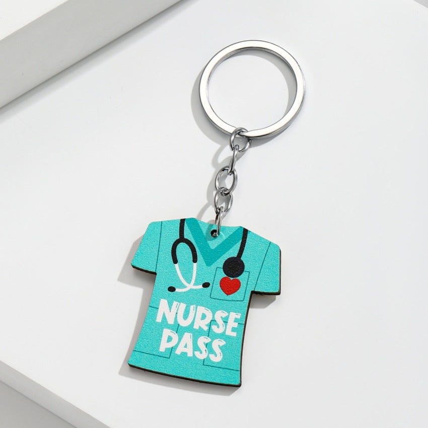 Ciondolo portachiavi per la festa del medico all'ingrosso per la festa dell'infermiera