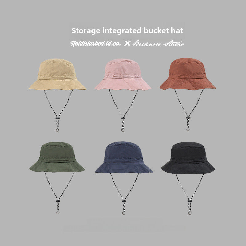 Wholesale  Storage Sunshade Sunscreen Quick-drying Waterproof Fisherman Hat Bucket Hat