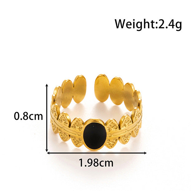 Wholesale Titanium Steel Luxury Ring