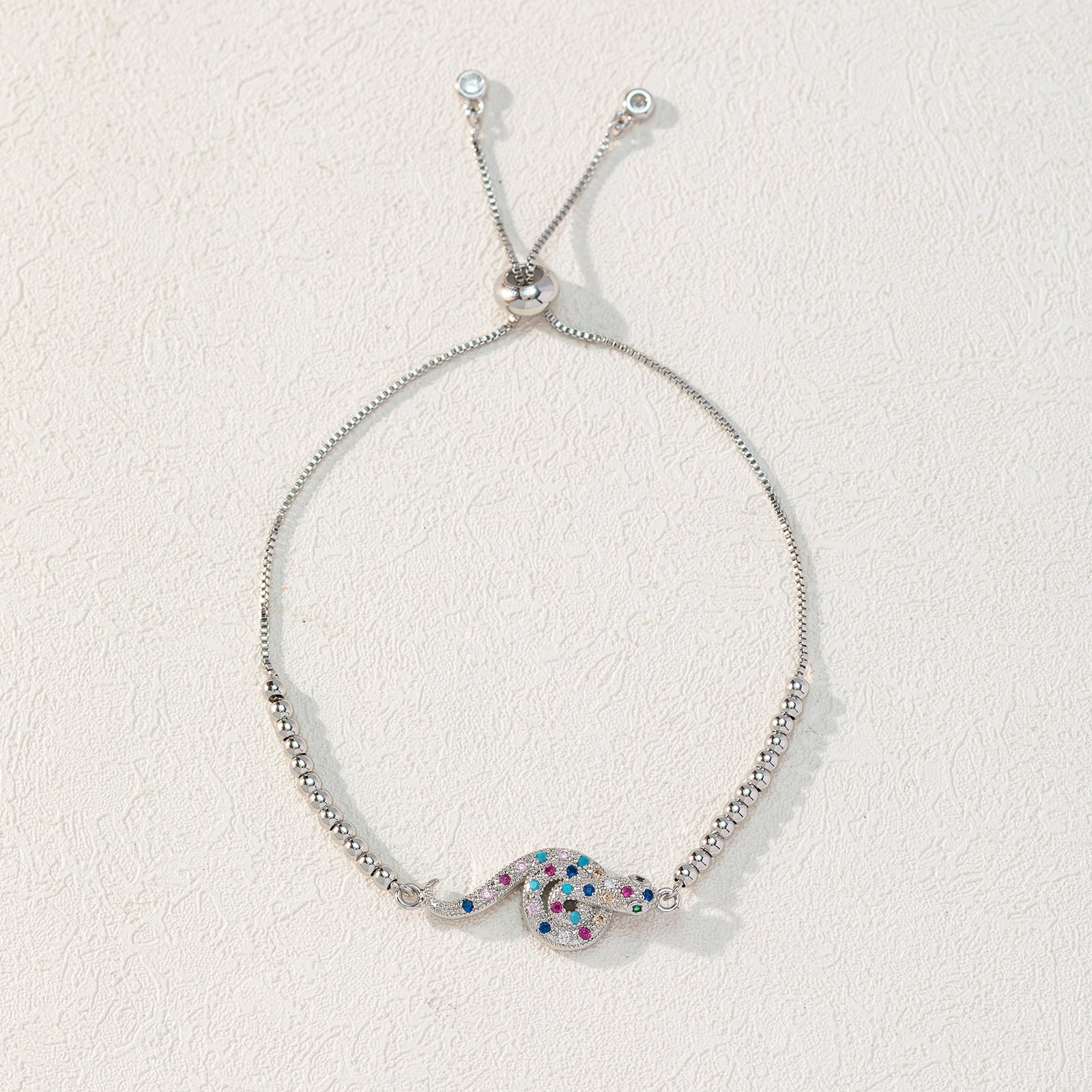 Wholesale Copper Zircon Evil Eye Bracelet Trendy Blue Eye Drip Oil Jewelry Accessory Women S Boutique Gift