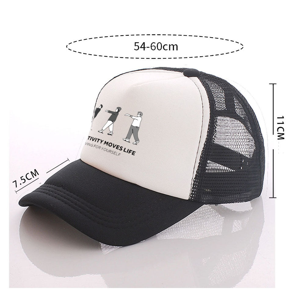 Wholesale creative printing baseball cap