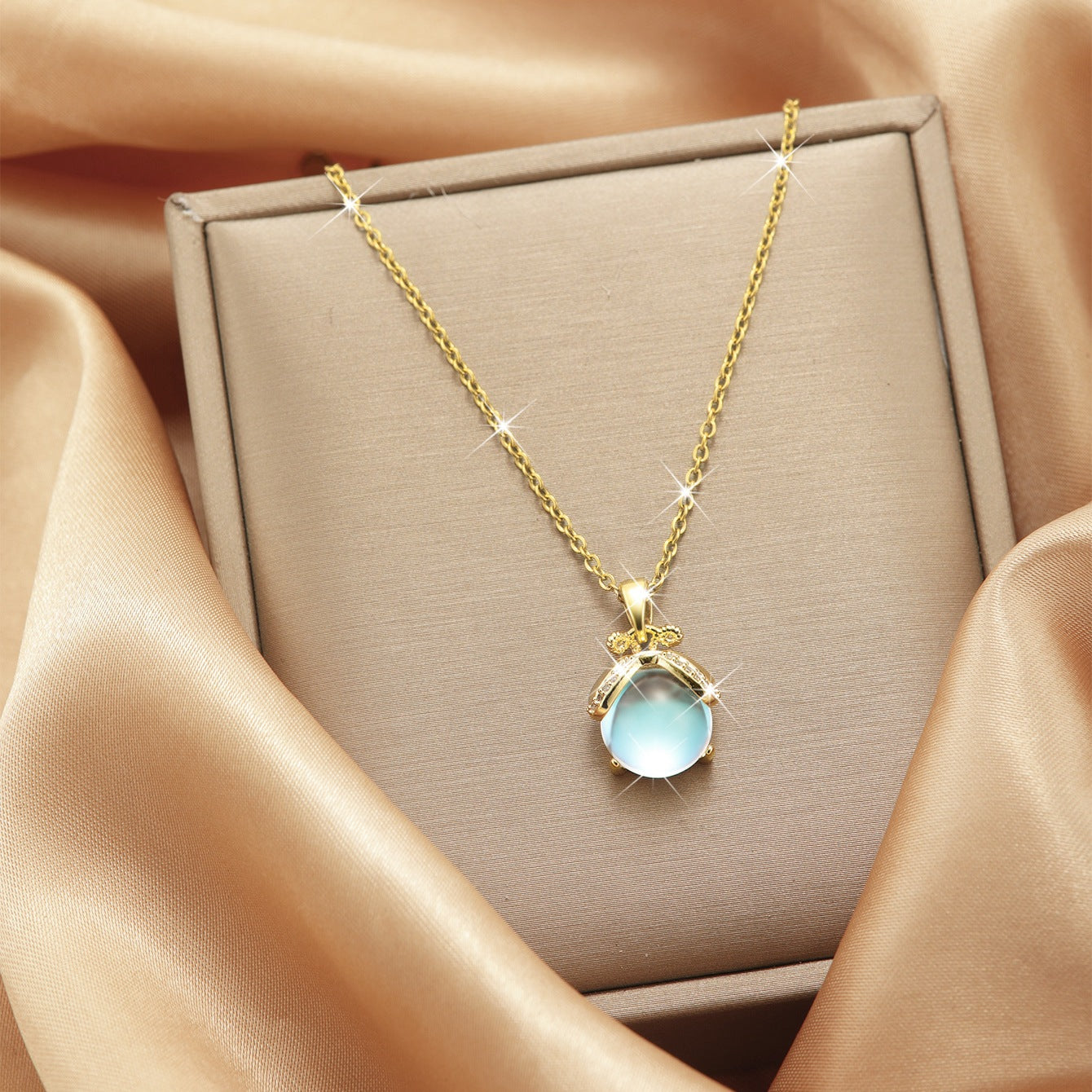 Wholesale Forest Style Titanium Steel Necklace Temperament Clavicle Chain Choker Necklace ACC-NE-Panshi004