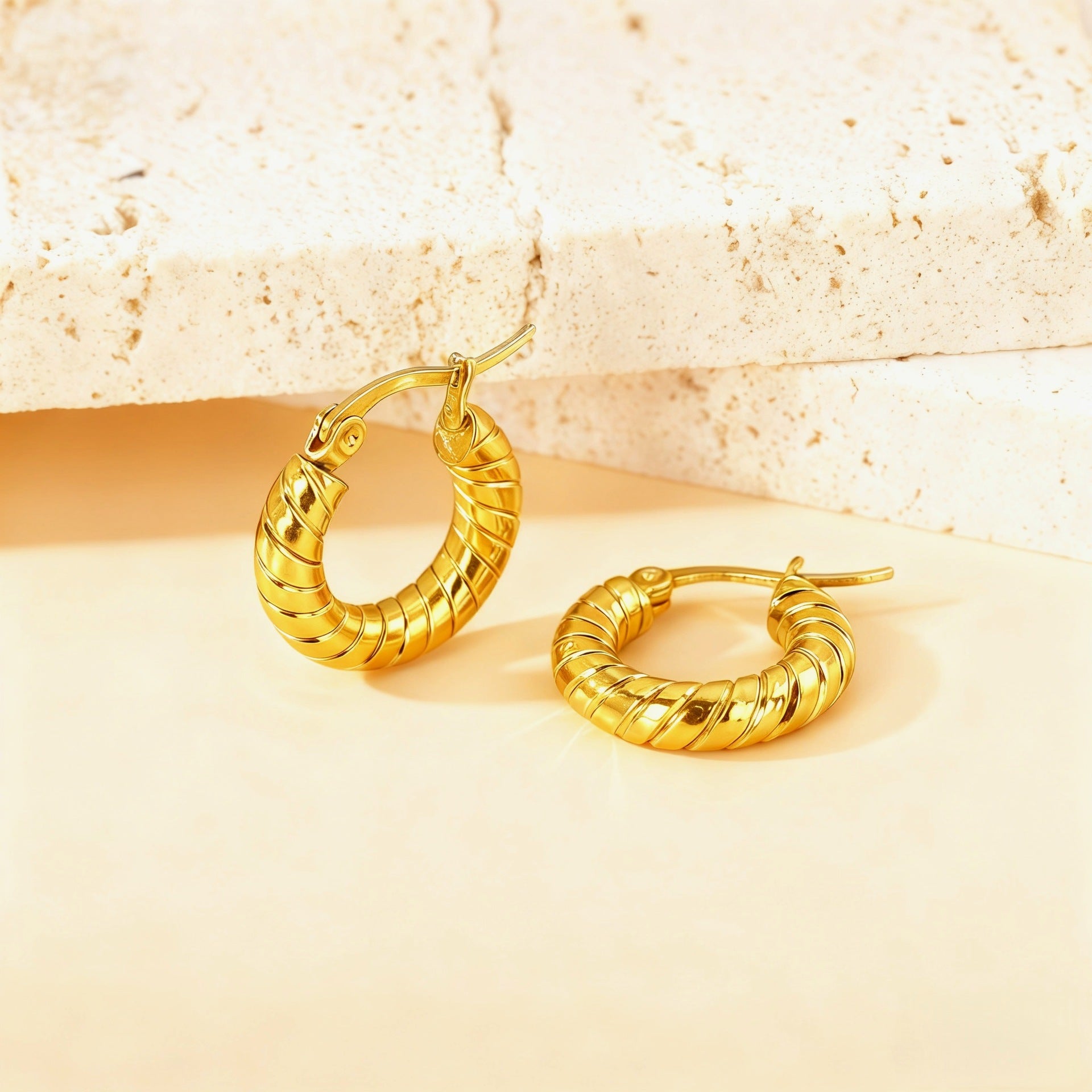 Wholesale Stainless Steel Earrings — Fade-Resistant Round Stylish and Versatile