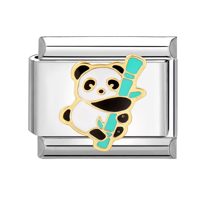 Wholesale Cartoon Animal Panda Bracelet Module DIY Composable Bracelet Charms DIY Bracelets