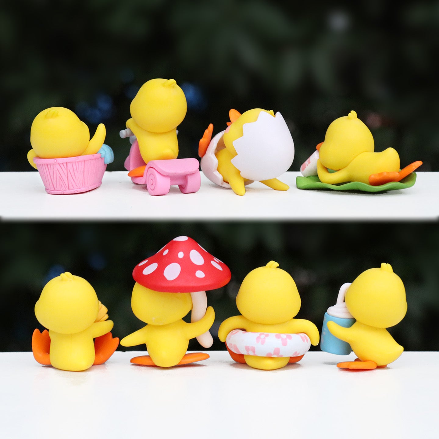 Wholesale Little duck figurine model doll ornaments