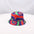 Wholesale Double-sided tie-dyed fisherman hat  3D color printing  hat