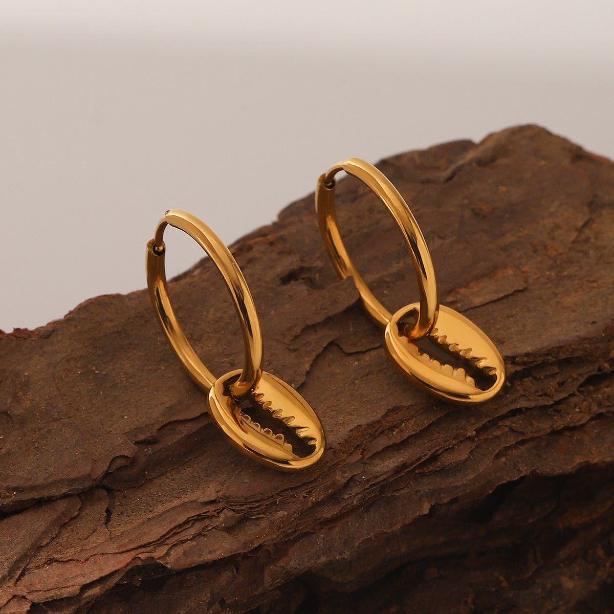 Wholesale  Shell Pendant Ring Earrings