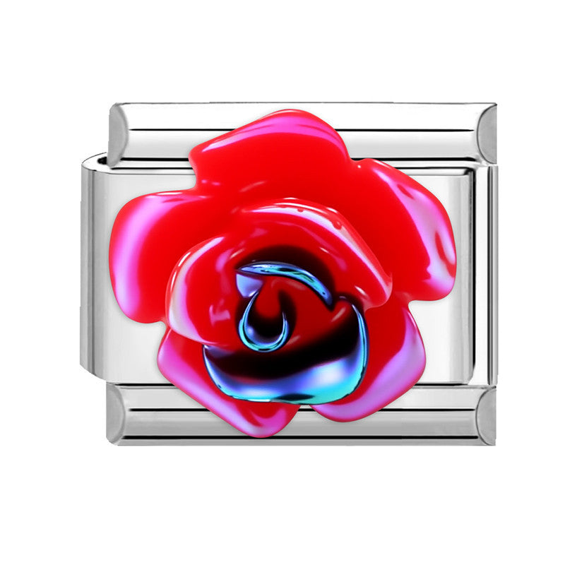 Wholesale Italian Charm Bracelet 9mm DIY Splicing Cute Creative Stainless Steel Composable Bracelet