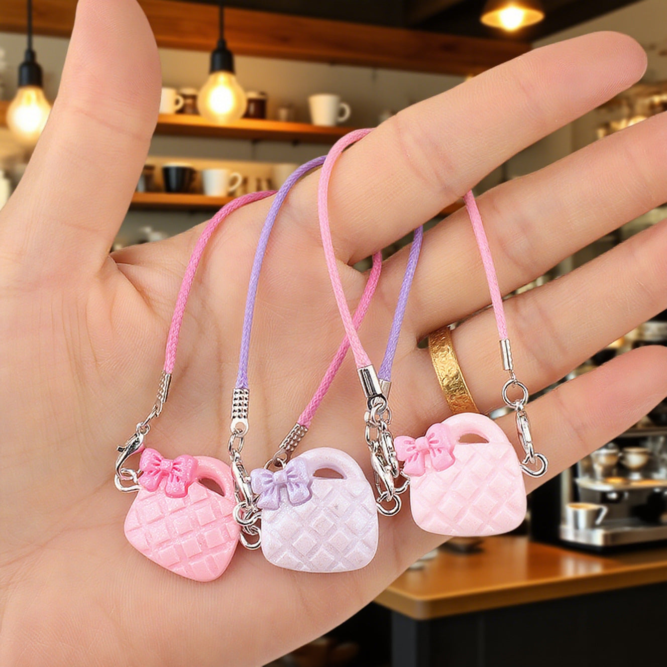 Wholesale Cute cartoon mini bag doll accessories