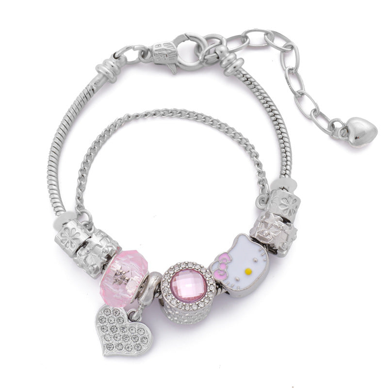 Wholesale Cute Cartoon Cat Bracelet