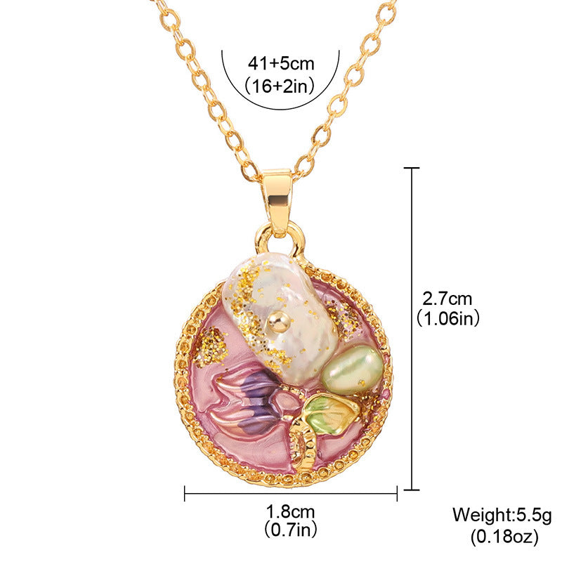 Wholesale Baroque Natural Pearl Necklace