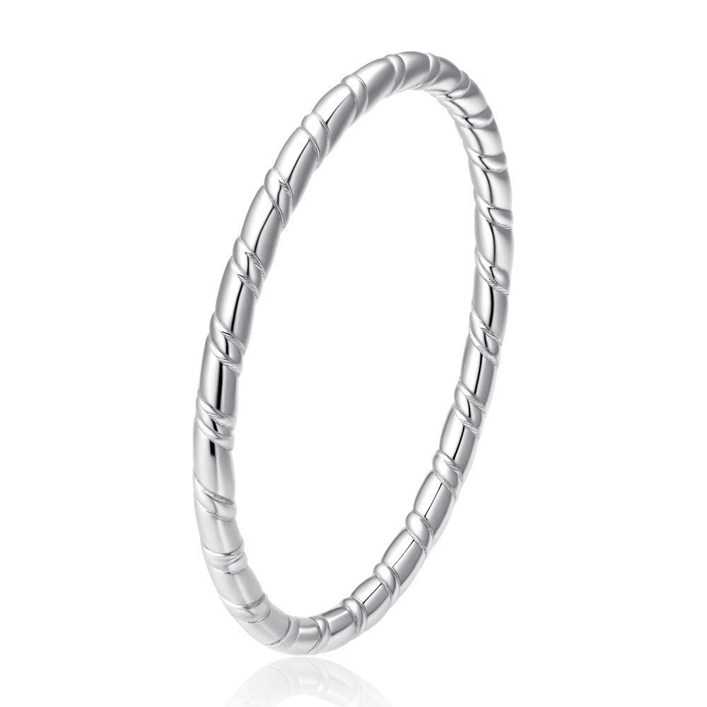 Wholesale European and American Style Hollow Bracelet Stainless Steel Gold Plated Boutique Resale Jewelry Accessory