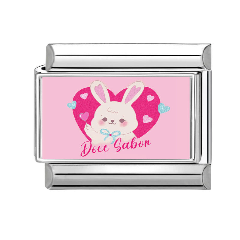 Wholesale 9mm Italian Charm Starter Bracelets DIY Heart Series Stainless Steel Composable Bracelet