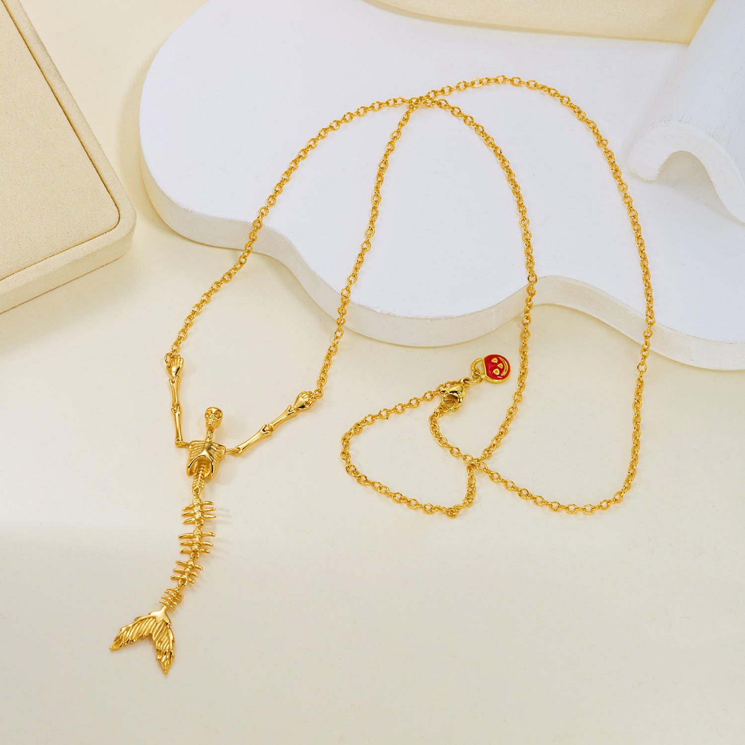Wholesale Celestial Alloy Necklace and Earrings Set Fashion Accessory Boutique Resale Gift