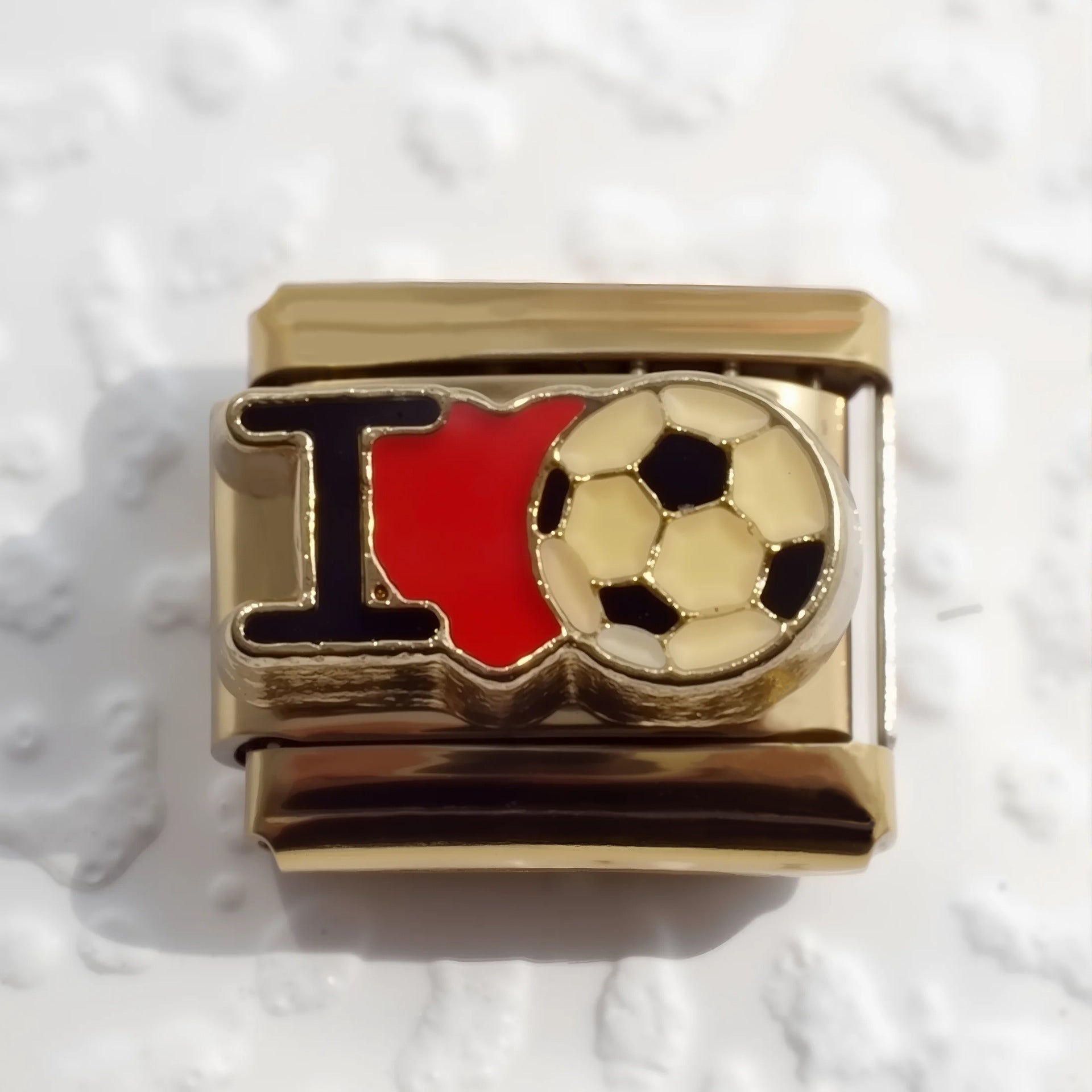 Wholesale 5pcs Italian Charm Bracelet 9mm DIY Splicing Sports Stainless Steel Composable Bracelet