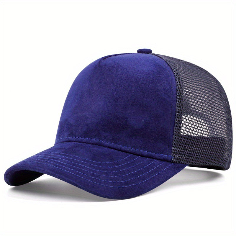Wholesale Solid Color Cotton Suede Mesh Hat Baseball Cap ACC-HT-QiNiao005