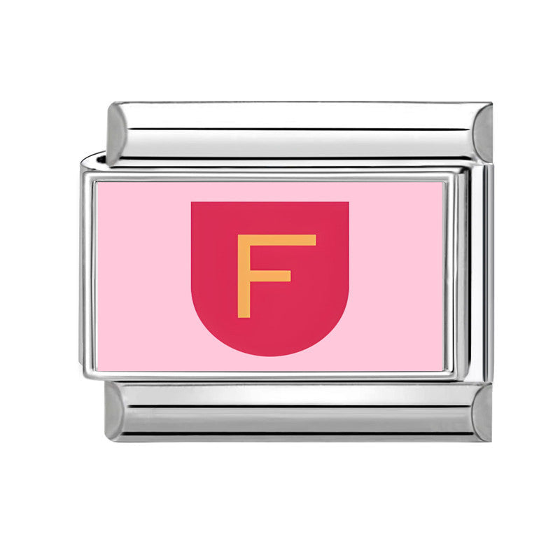 Wholesale 9mm Italian Charm Starter Bracelets DIY Number and Letter Stainless Steel Composable Bracelet