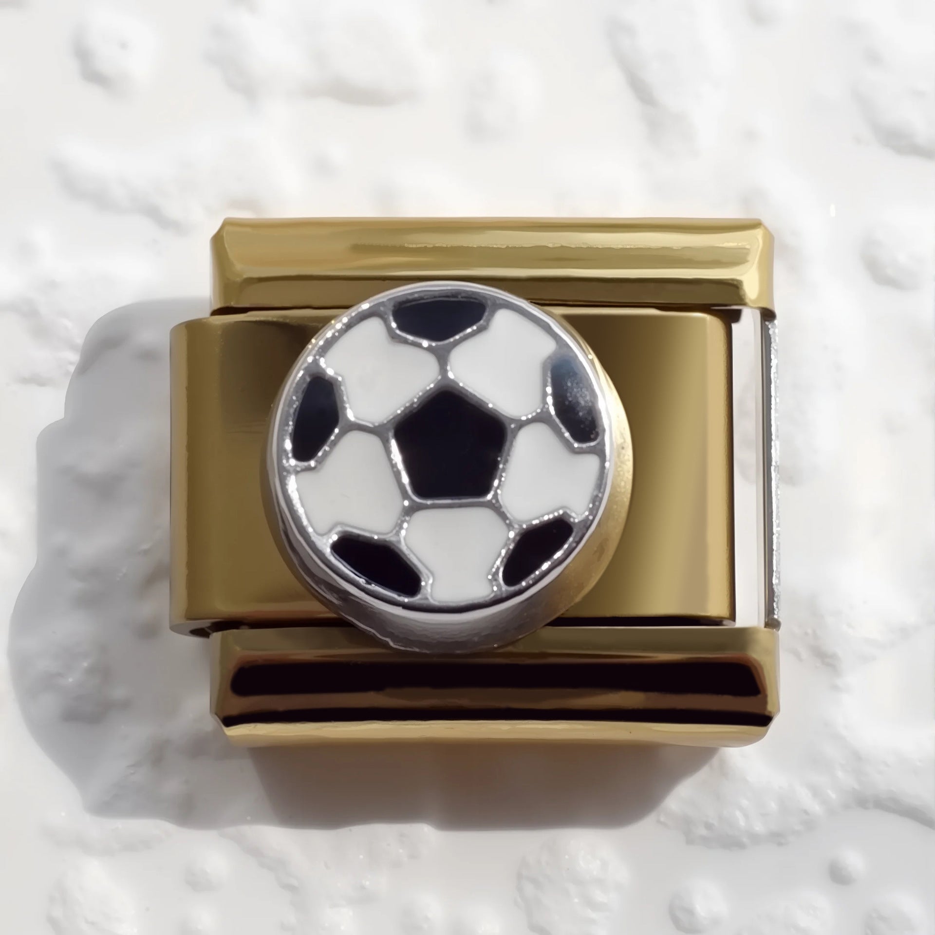 Wholesale 5pcs Italian Charm Bracelet 9mm DIY Splicing Sports Stainless Steel Composable Bracelet