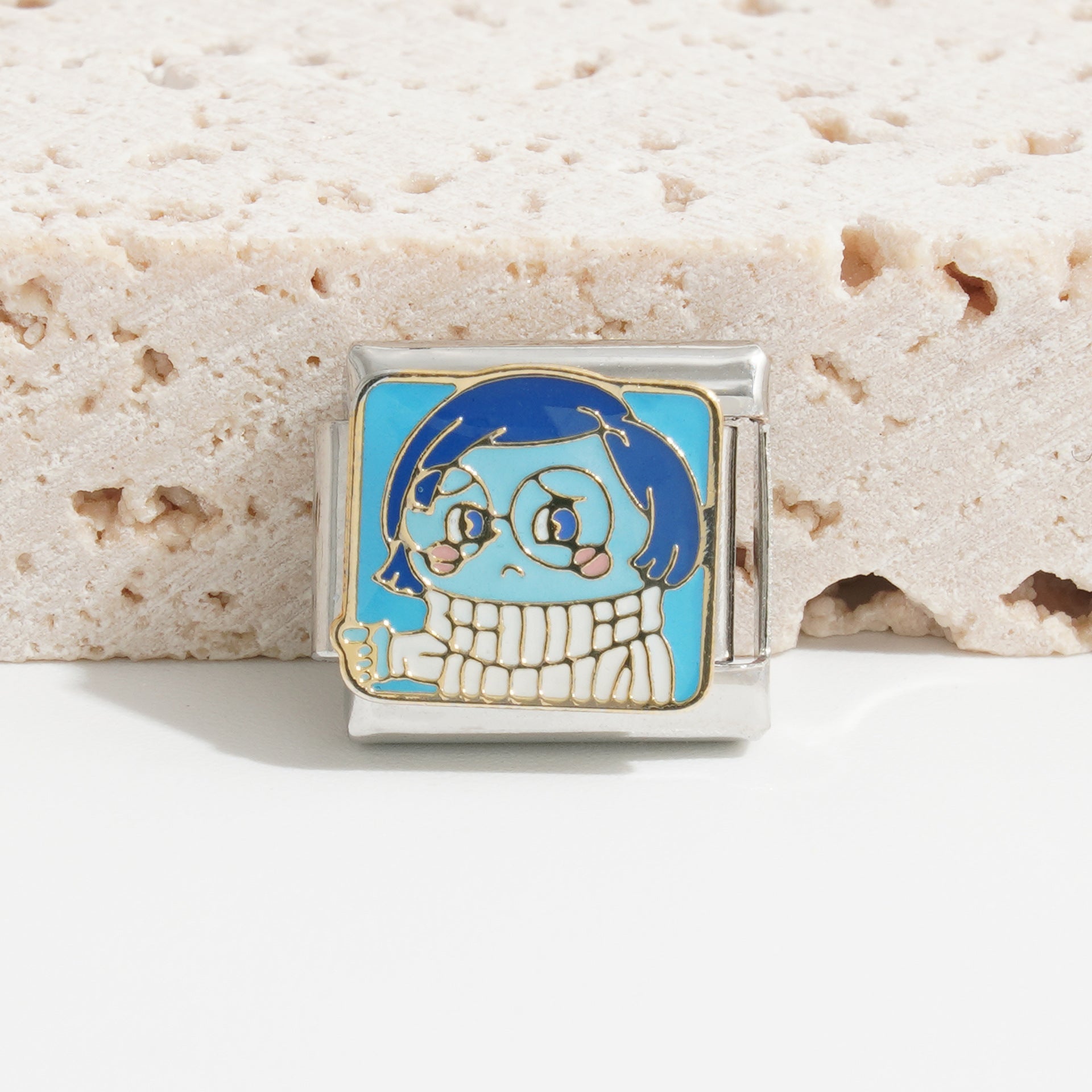 Wholesale Italian Charm Bracelet 9mm DIY Splicing Cute Creative Stainless Steel Composable Bracelet