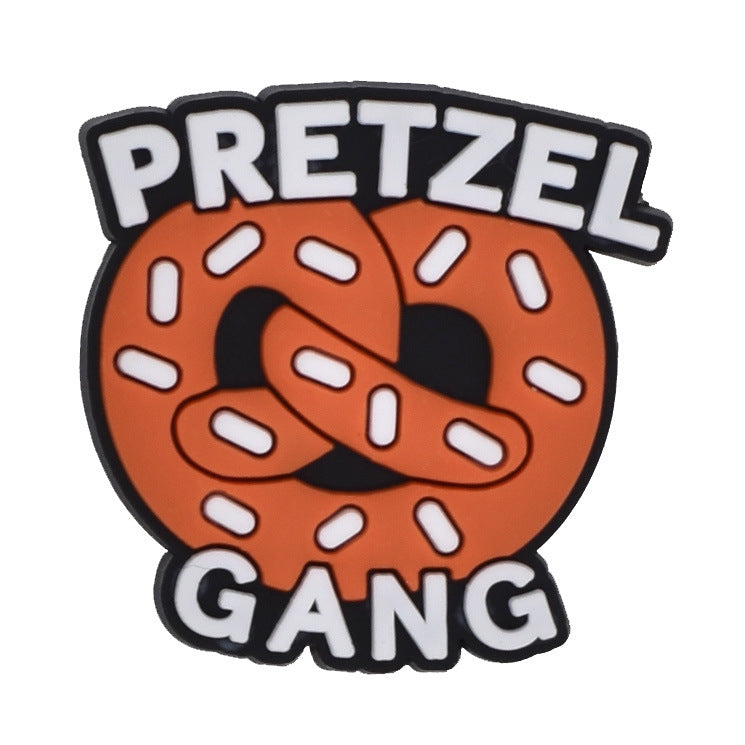 Wholesale random 100pcs cute cartoon PVC soft rubber shoe buckle decoration ACC-SC-RYY072