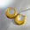 Wholesale  stainless steel 18K gold plating earrings