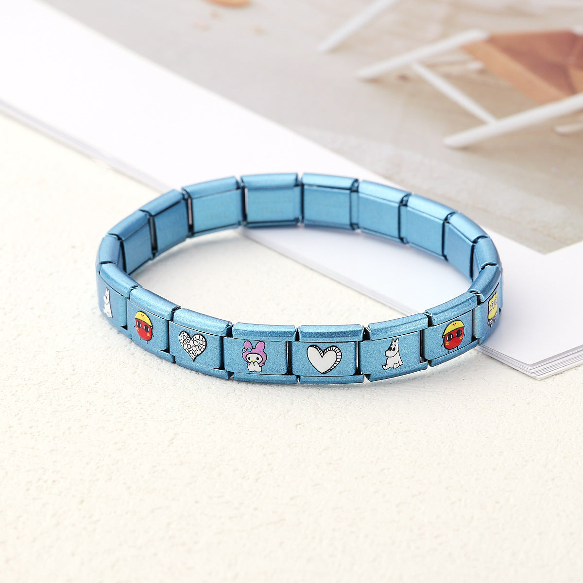Wholesale Italian Charm Bracelet Colorful Bracelet