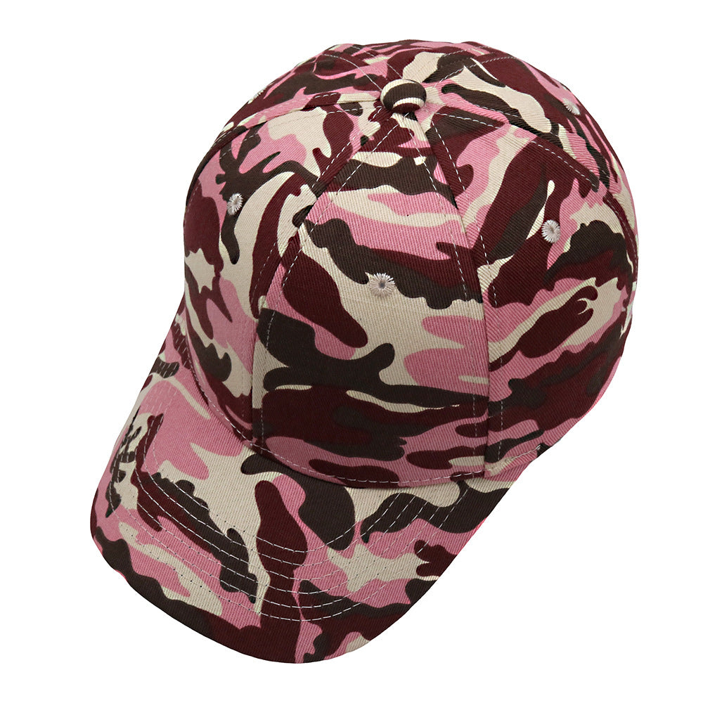Wholesale Camouflage Baseball Cap Outdoor Tie-dye Pure Cotton Hat ACC-HT-HaiPu017