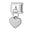 Wholesale Italian Charm Bracelet 9mm DIY Splicing Pendant Heart Shape Stainless Steel Composable Bracelet