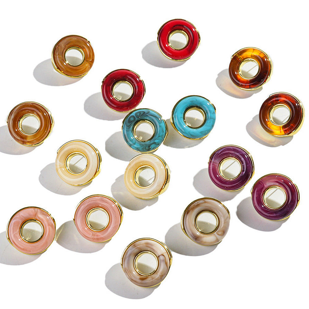 Wholesale Luxury Geometric Irregular Earrings