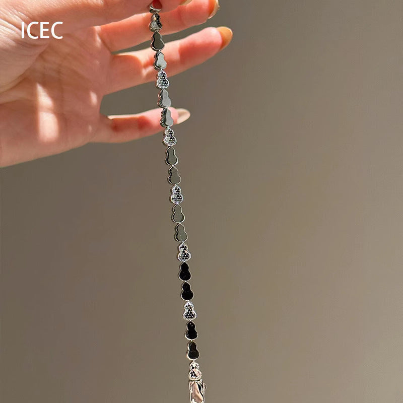 Wholesale Crushed Ice Small Gourd Splicing Bracelet