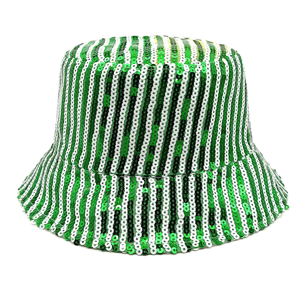 Wholesale  Sequin Performance Basin Hat Bucket Hat