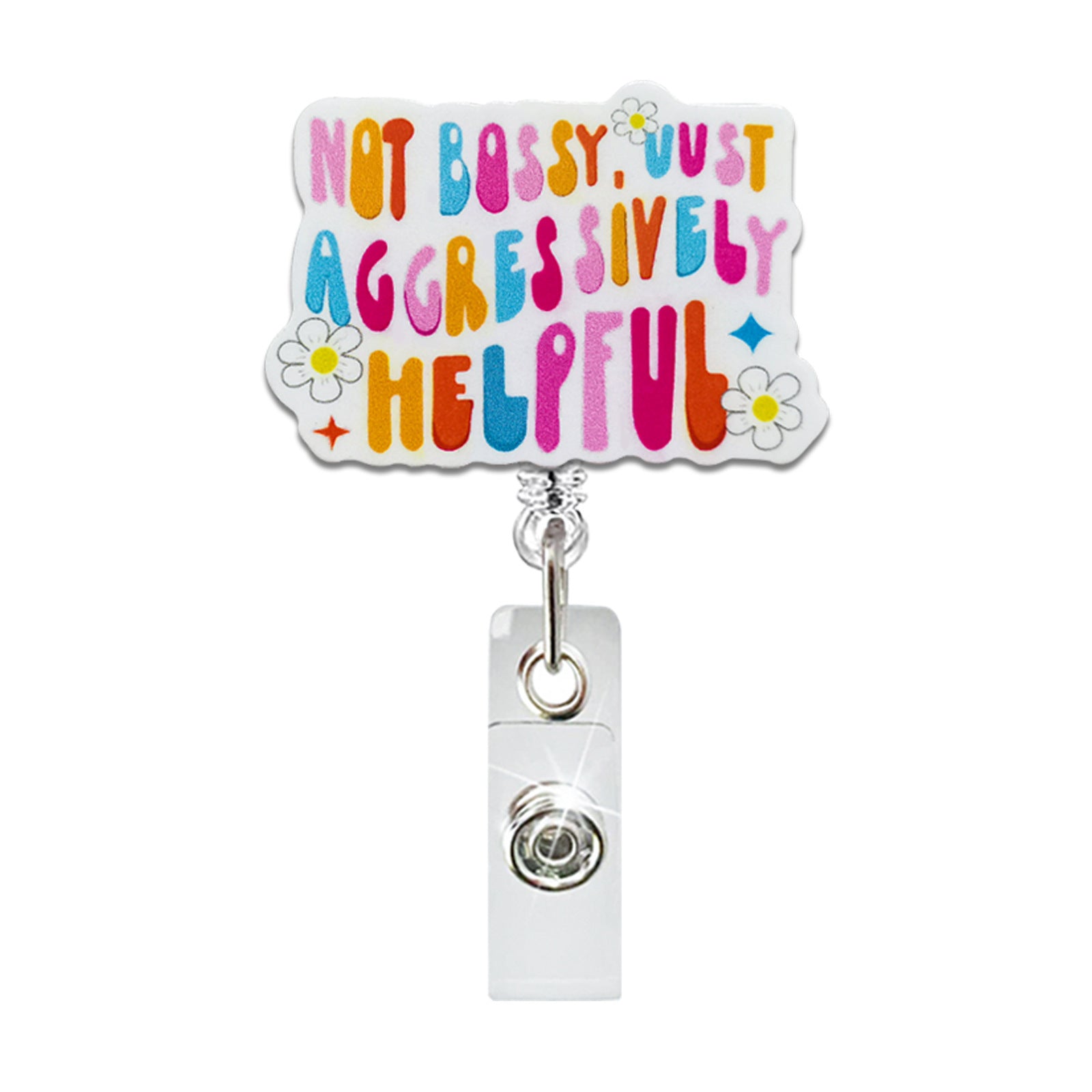 Wholesale Acrylic Medical English Retractable Rotating Medical Keychain ACC-KC-QiDing022