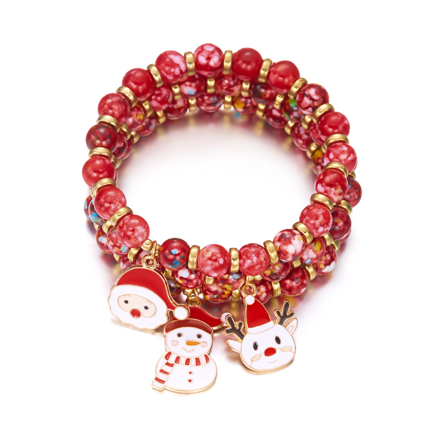 Wholesale Christmas Beaded Bracelets