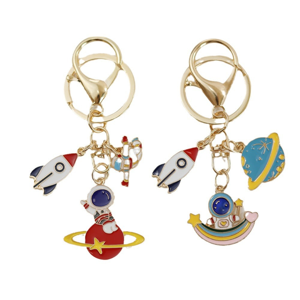 Wholesale Astronaut Metal Keychain