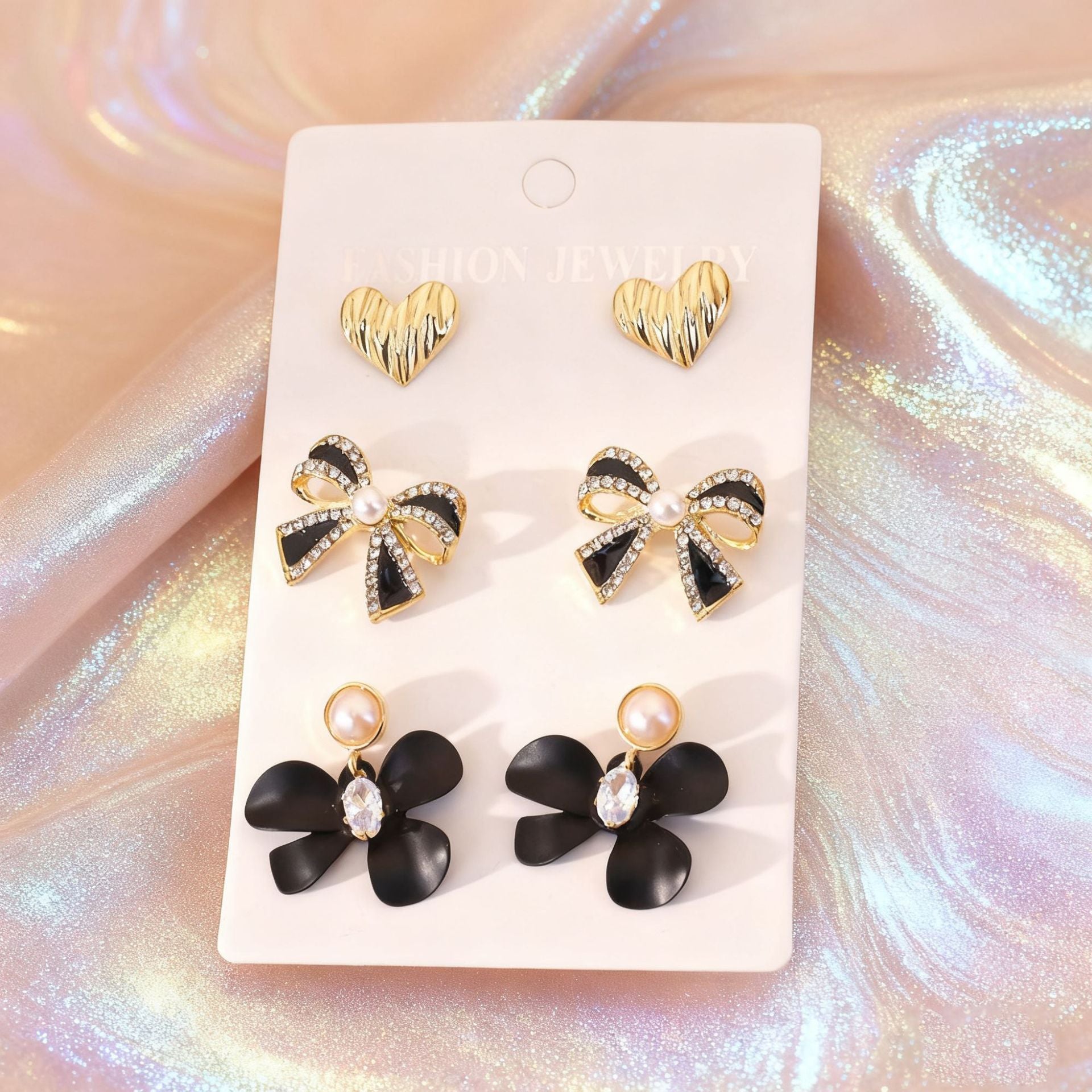 Wholesale Elegant and unique bow starfish earring